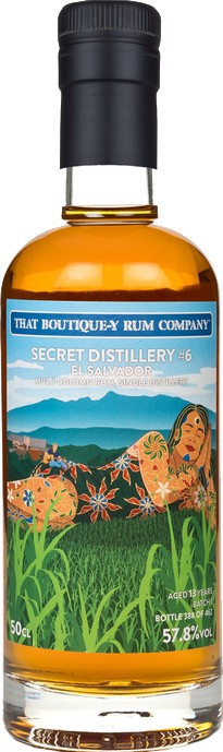 That Boutique-y Rum Company Secret #6 El Salvador Batch #1 13yo 57.8% 500ml