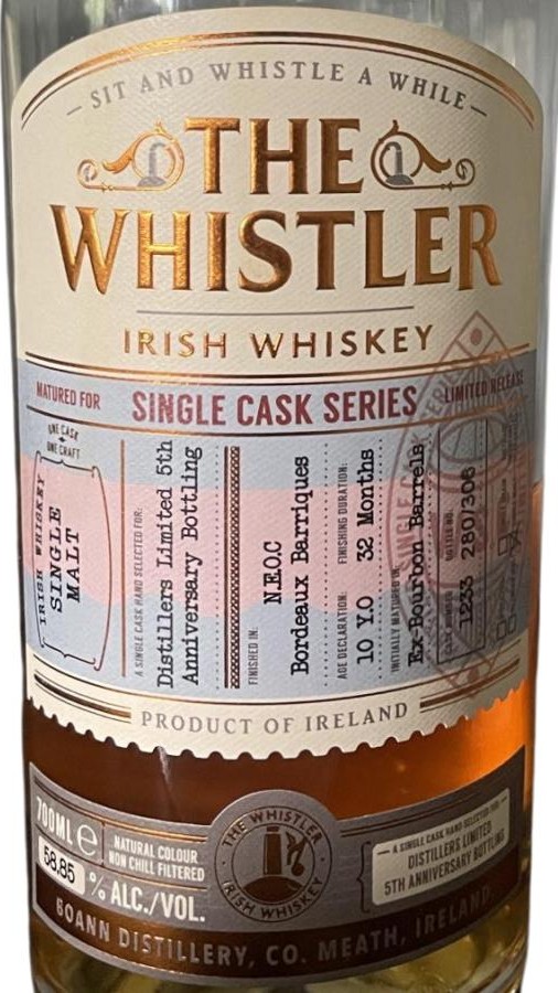 The Whistler 2014 Single Cask Series 58% 700ml