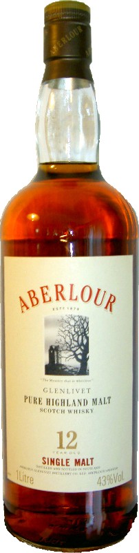 Aberlour 12yo Pure Highland Malt 43% 1000ml