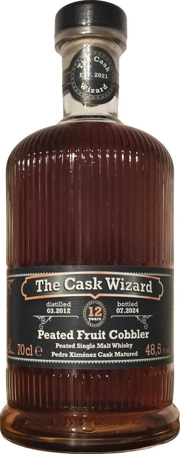 The Cask Wizard 2012 TCaWi Peated Fruit Cobbler 48.5% 700ml