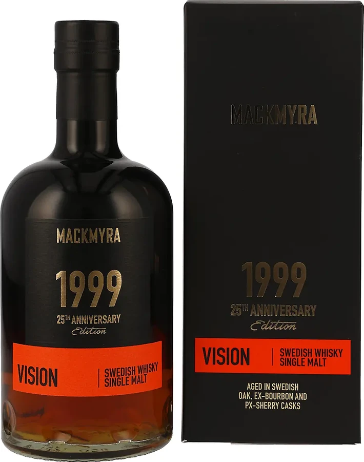 Mackmyra Vision 25th Anniversary Series 45.2% 700ml