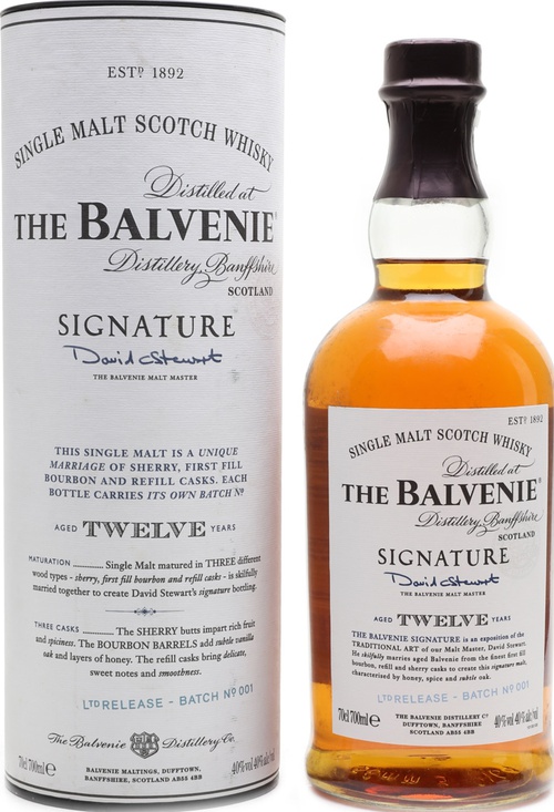 Balvenie Signature Batch #1 40% 700ml