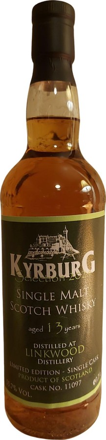 Linkwood 13yo UD Kyrburg Selection 2021 Whiskymuseum Kyrburg 55.7% 700ml