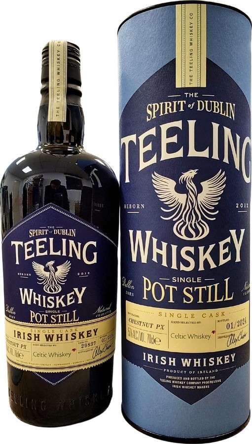 Teeling Chestnut PX Single Cask Celtic Whisky Shop 57% 700ml