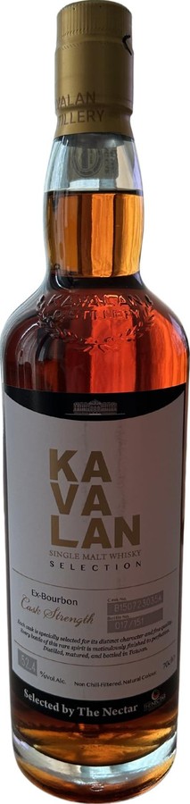 Kavalan Selection Ex-Bourbon The Nectar 52.4% 700ml