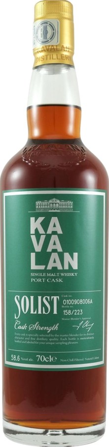 Kavalan Solist Port Cask LMDW 60.2% 700ml