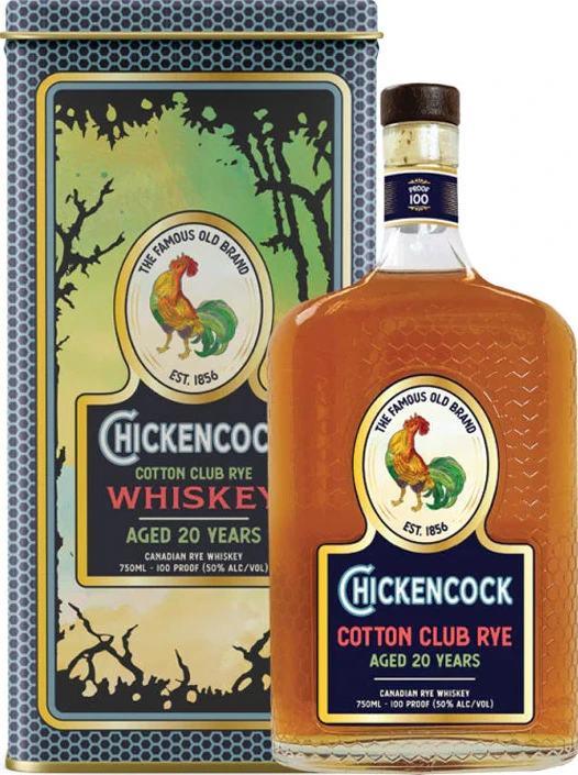 Chicken Cock 20yo Cotton Club Rye 50% 750ml