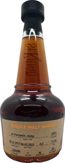 St. Kilian 2017 Private Cask 57.5% 500ml