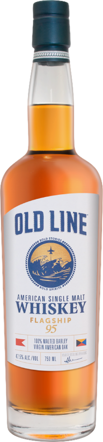 Old Line American Single Malt Whisky Flagship 95 47.5% 750ml