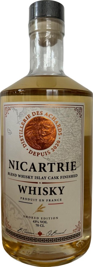 Distillerie des Achards Nicatrie Smoked Edition 43% 700ml