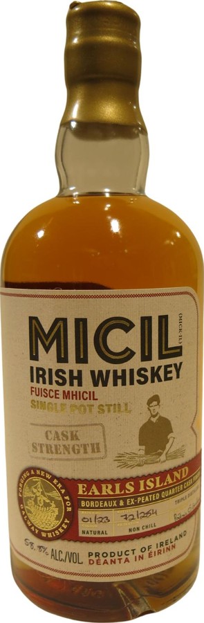 Micil Earls Island Single Pot Still Cask Strength 58.8% 700ml
