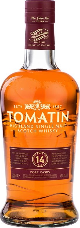 Tomatin 14yo Port Casks 46% 700ml