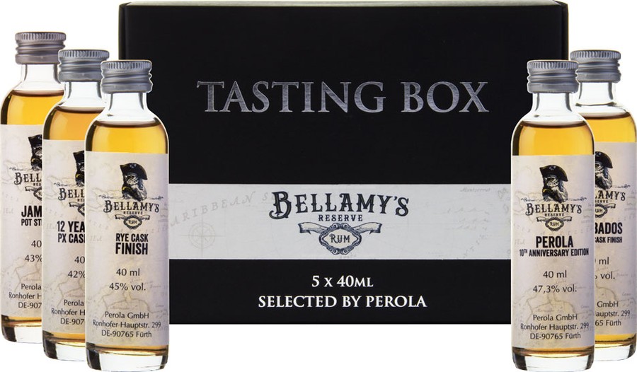 Bellamy's Reserve Tasting Box 5 Bottles Set 40ml