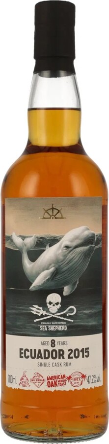 Flensburg Rum Company 2015 Ecuador Kirsch Import Sea Shepherd Belugawal 8yo 47.2% 700ml