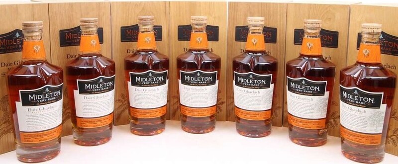 Midleton Dair Ghaelach Kylebeg Wood Tree 7x700ml SET