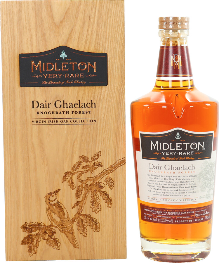 Midleton Dair Ghaelach Knockrath Forest Tree #4 Virgin Irish Oak Collection 56.1% 750ml