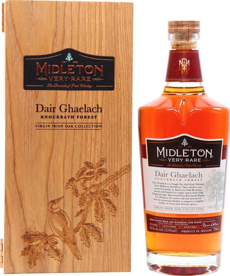 Midleton Dair Ghaelach Knockrath Forest Tree #7 Virgin Irish Oak Collection 56.5% 750ml