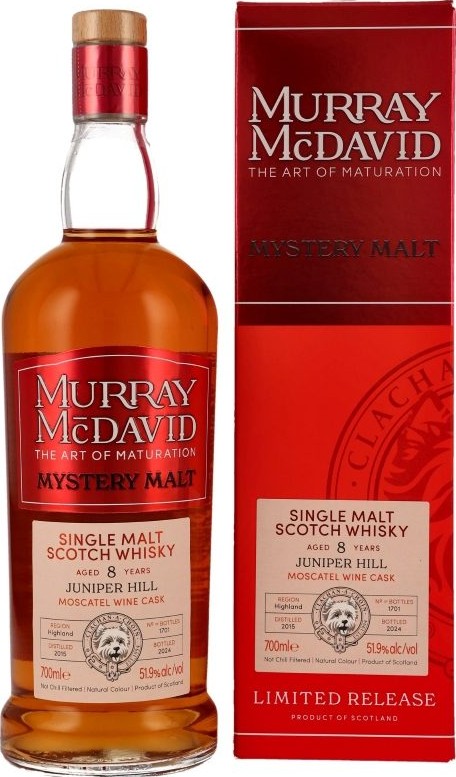 Juniper Hill 2015 MM The Art of Maturation Mystery Malt 51.9% 700ml