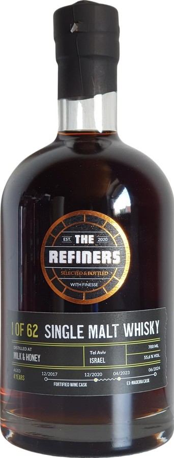 M&H 2017 FegG The Refiners 55.6% 700ml