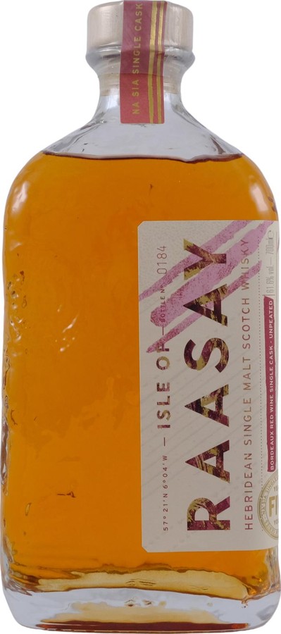 Raasay 2019 Na Sia Single Cask Series 61.6% 700ml