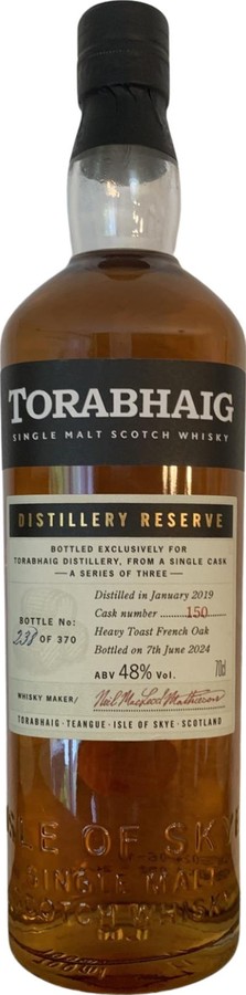 Torabhaig 2019 Distillery Rerserve 48% 700ml