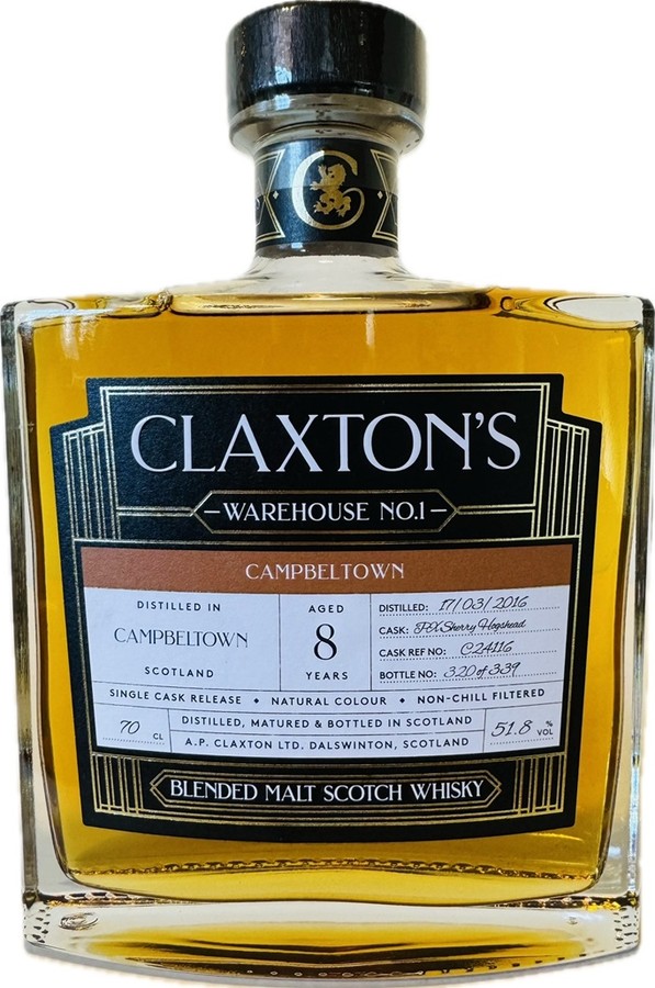 Campbeltown 2016 Cl Warehouse No.1 51.8% 700ml