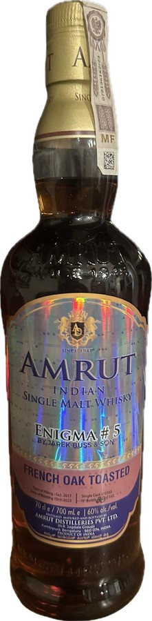 Amrut 2017 Enigma #5 Toudor House 60% 700ml