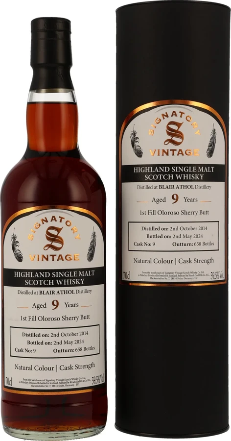 Blair Athol 2014 SV 59.5% 700ml