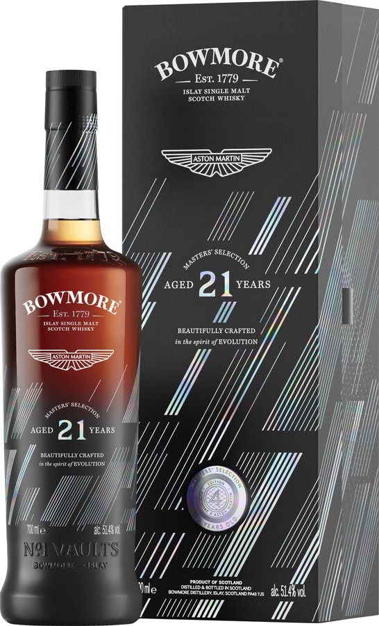 Bowmore 21yo Masters Selection Edition 4 Aston Martin 51.4% 700ml