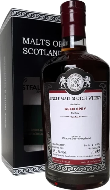 Glen Spey 2011 MoS 56% 700ml