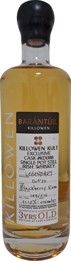 Killowen 2020 Barantuil 61.12% 500ml