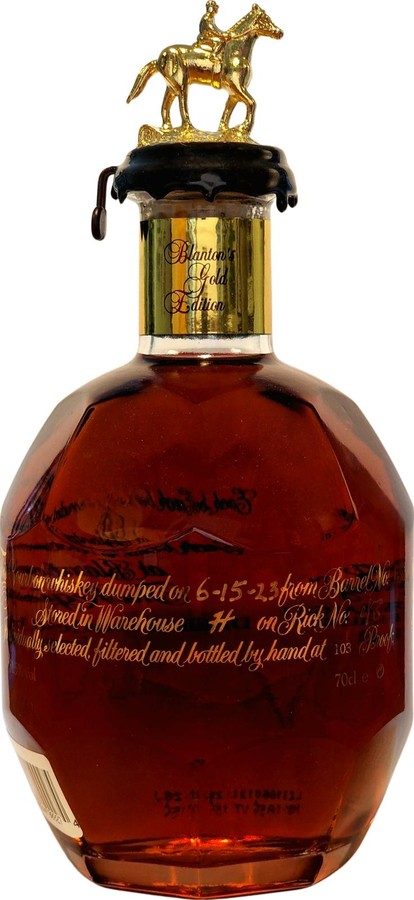 Blanton's Single Barrel Gold Edition 51.5% 700ml