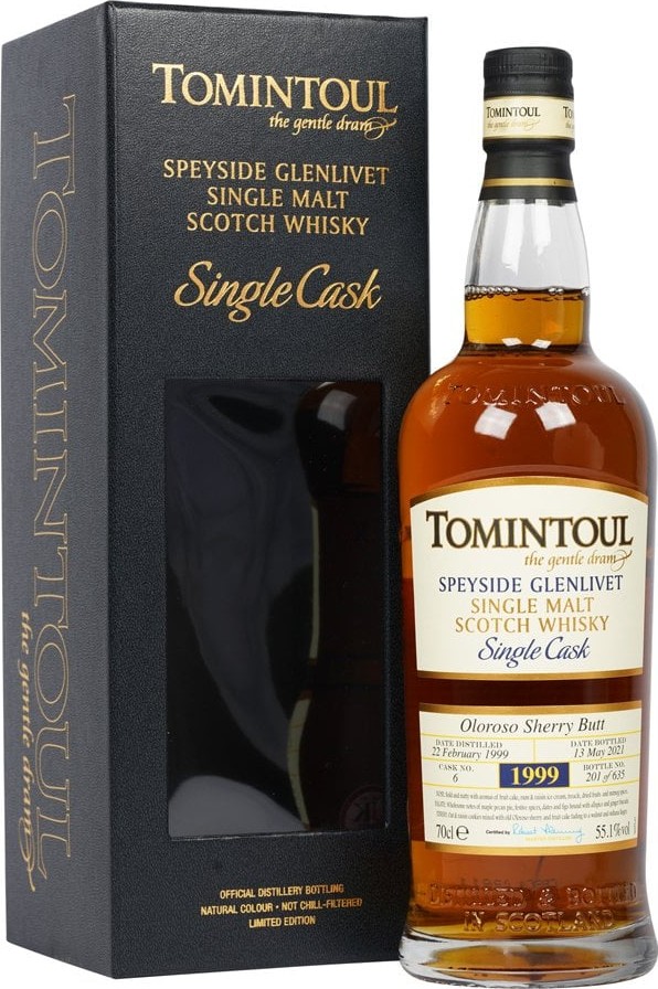 Tomintoul 1999 Limited Edition 55.1% 700ml