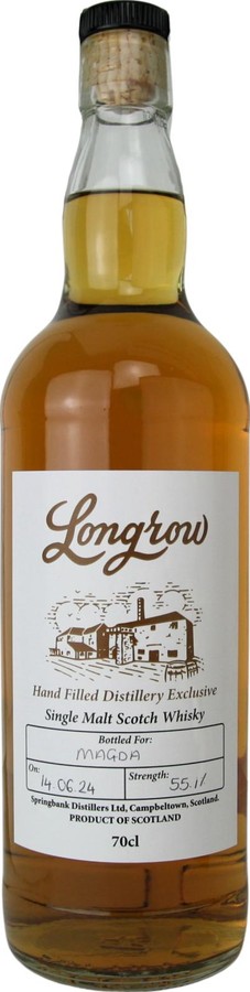 Longrow Hand Filled Distillery Exclusive 55.1% 700ml