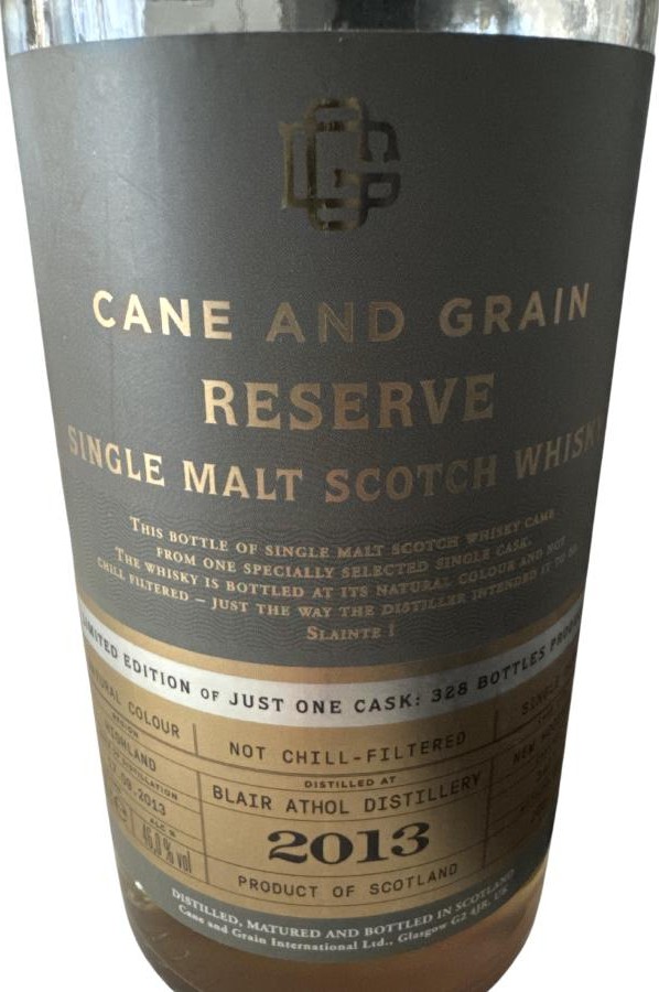 Blair Athol 2013 CaG Reserve 46% 700ml