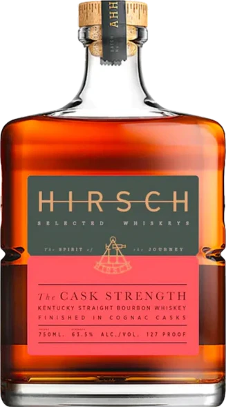 Hirsch 8yo Cask Strength Finished in Cognac Casks 63.5% 750ml