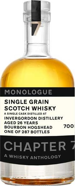 Invergordon 1997 Ch7 A Whisky Anthology Monologue 48.1% 700ml