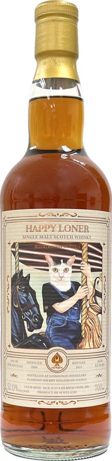 Linkwood 2009 CQ Happy Loner #4 Precious Ride 52% 700ml