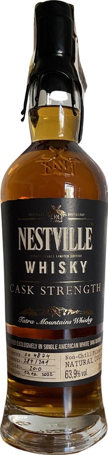 Nestville 2010 Cask Strength 63.9% 700ml