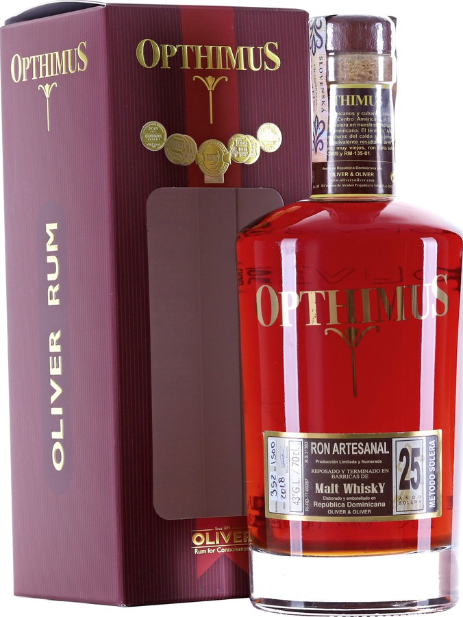 Opthimus Malt Whisky Edition 2018 Malt Whisky 25yo 43% 700ml