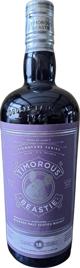 Timorous Beastie 18yo DL 44.8% 700ml