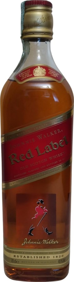 Johnnie Walker Red Label Old Scotch Whisky Diageo Italia S.p.A. Torino 40% 700ml