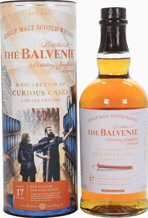 Balvenie 2006 A collection of curious casks 47.6% 700ml