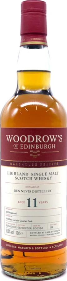 Ben Nevis 2013 WroE Warehouse Reserve 53% 700ml