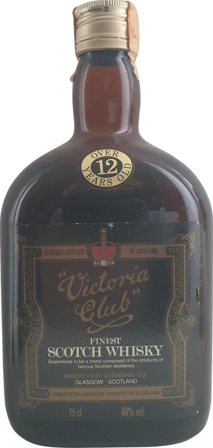 Victoria Club 12yo Finest Scotch Whisky 40% 750ml