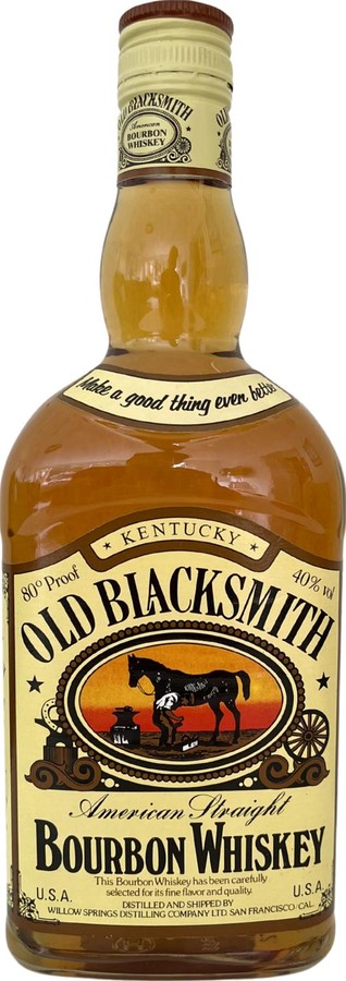 Old Blacksmith American Straight Bourbon Whisky 40% 700ml