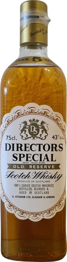 Directors Special 5yo Old Reserve LS079 43% 750ml