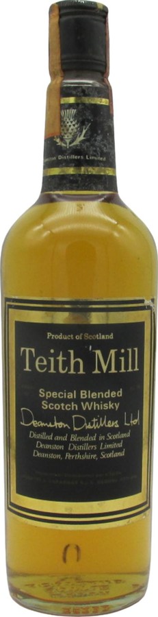 Teith Mill Special Blended Scotch Whisky Sposetti & l'Aparone S.p.A. Genova 40% 750ml