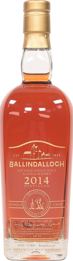 Ballindalloch 2014 58.8% 700ml