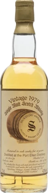 Port Ellen 1979 SV Vintage Collection V.E.L.I.E.R. srl Genova 43% 700ml